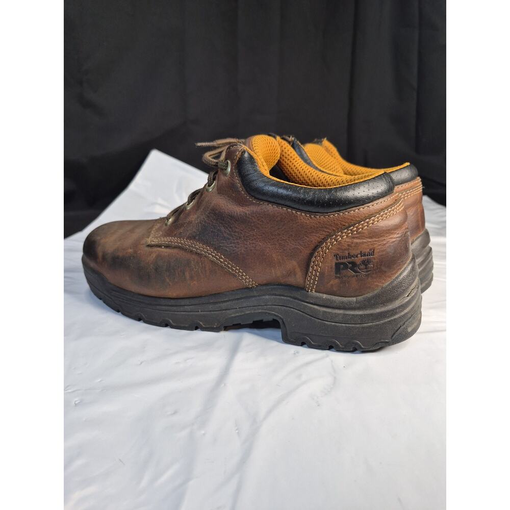 Timberland Men's Work Boots Slip Resistant Genuine Leather Lace Up 47015